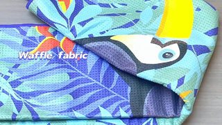 Пляжное полотенце на заказ, мягкое, прочное и без песка