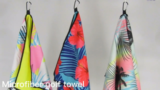 Вафельное полотенце для гольфа, супервпитывающее, быстросохнущее