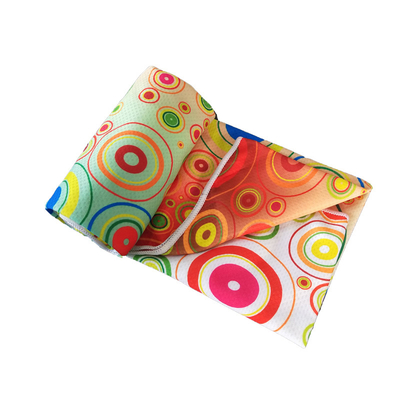 SGS быстрое сухое Microfiber держит крутое полотенце для логотипа жаркой погоды изготовленного на заказ Multicolor