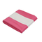 женщина замши 200gsm напечатала пляжный полотенце пляжного полотенца розовое Striped